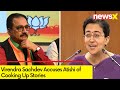 Virendra Sachdev Accuses Atishi of Cooking Up Stories | Defamation Notice Sent To Atishi | NewsX
