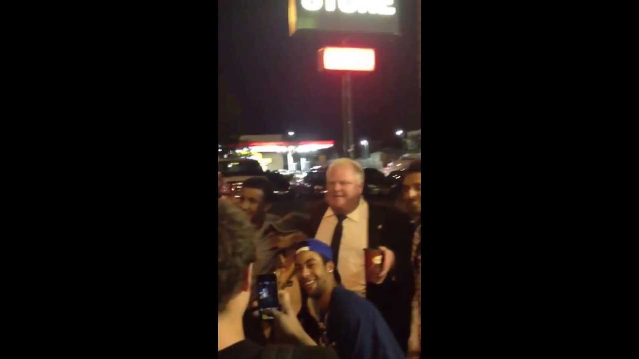 Youtube rob ford at taste of the danforth #8