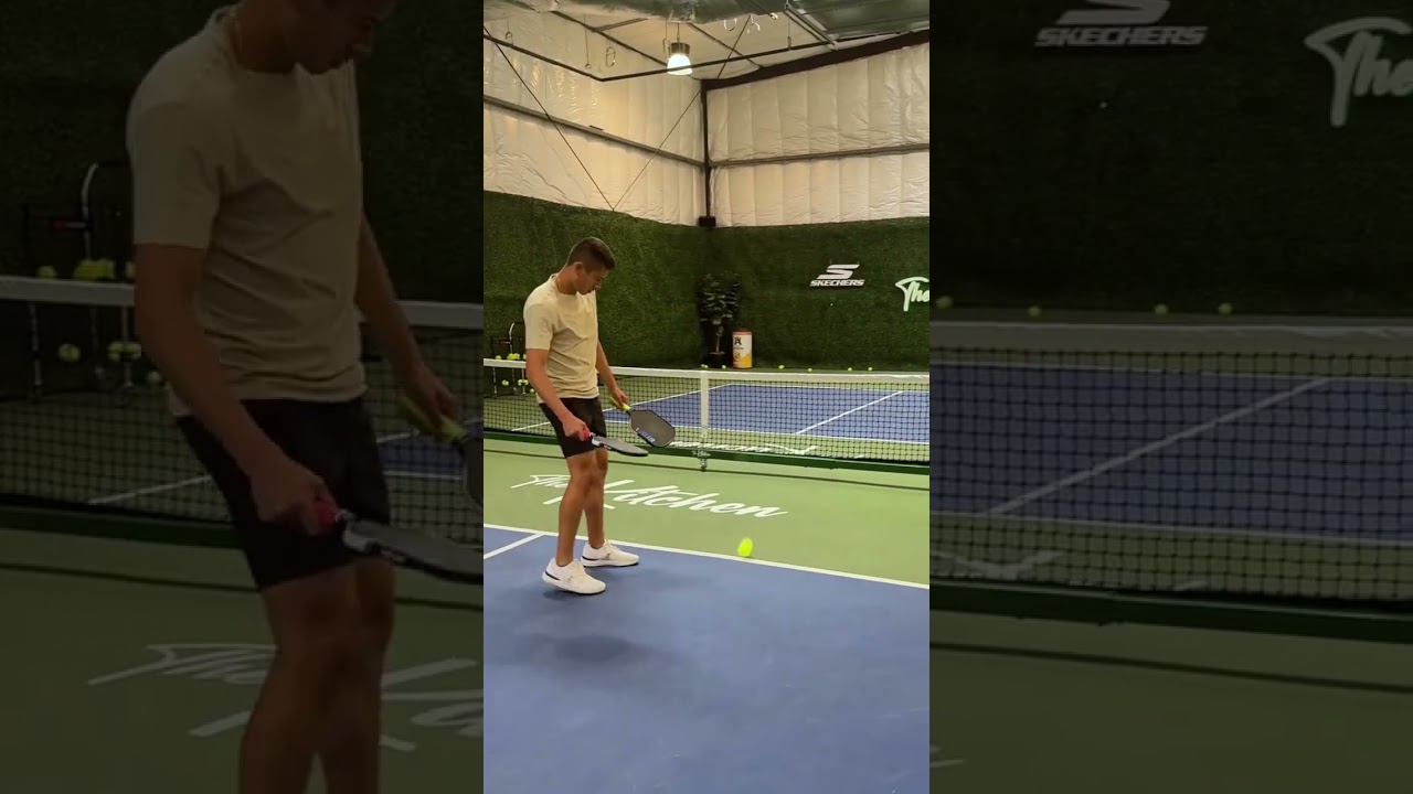 Can you do this? #pickleball #pickleballislife #pickleballaddict #pickleballplayers