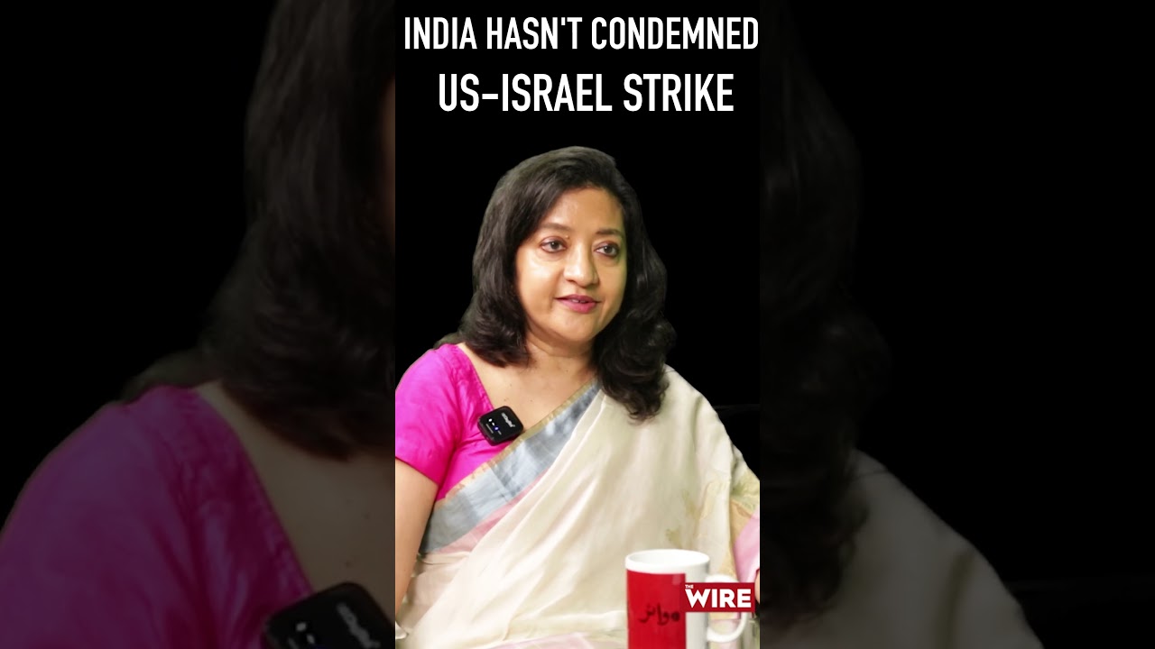 India hasn't Condemned US-Israel Strike