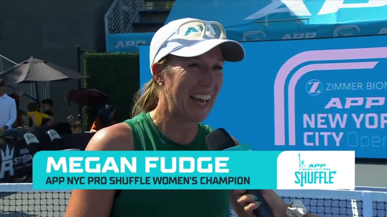 Megan Fudge Crowned Women's Pro Doubles Champion | The 2024 APP NYC Pro Shuffle™