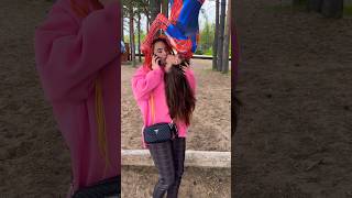 prank spiderman/kiss💋🤤 #reaction #prank #shortvideo