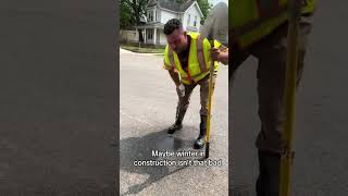 The pain in this heat man #tiktok #construction #funny #comedy #instagram #viral #fyp