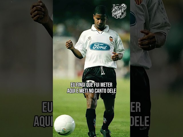 Marcelinho Carioca revela história de Romário no Valência #futebol #romário #marcelinhocarioca