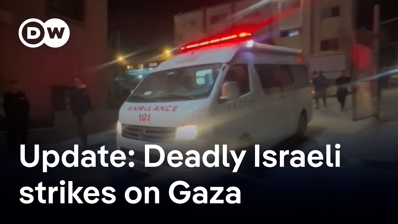 Israel launches strikes on Gaza, says troops were attacked | DW News