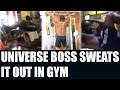Chris Gayle sweats it out in gym, Watch Inspirational video