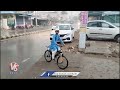 Rain With Thunder And Lightning  At Khammam  | Telangana Rains  | V6 News  - 03:05 min - News - Video