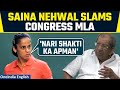 Saina Nehwal Hits Back at Congress MLA Shivashankarappa's Remark