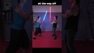 The Forbidden Lightsaber Technique is STUPID! #starwars #lightsaber #sword