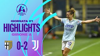 Parma-Juventus 0-2  | Serie A Women's Cup