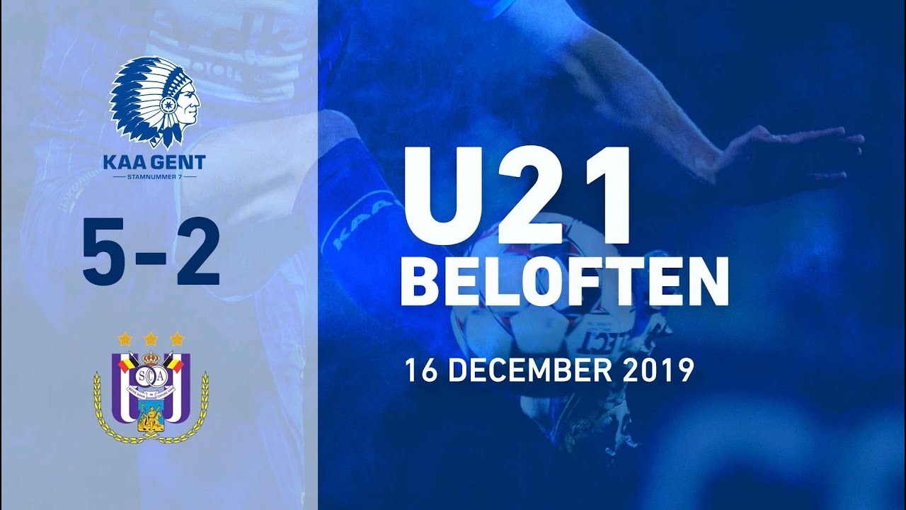 U21 KAA Gent - RSCA: 5-2