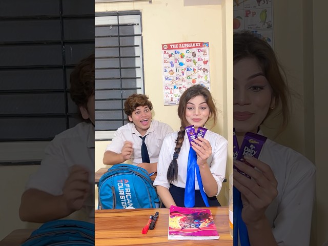 😳Saved 🍫chocolate from 👩‍🏫Teachers 😱||#trending #shorts #youtubeshorts
