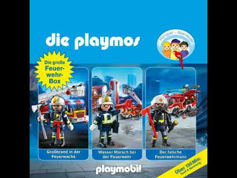 Die Playmos - Das Original Playmobil Hörspiel, Die große Feuerwehr-Box, Folgen 42, 57, 62