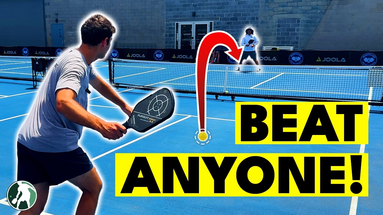 3 Pickleball Strategies to Beat ANYONE