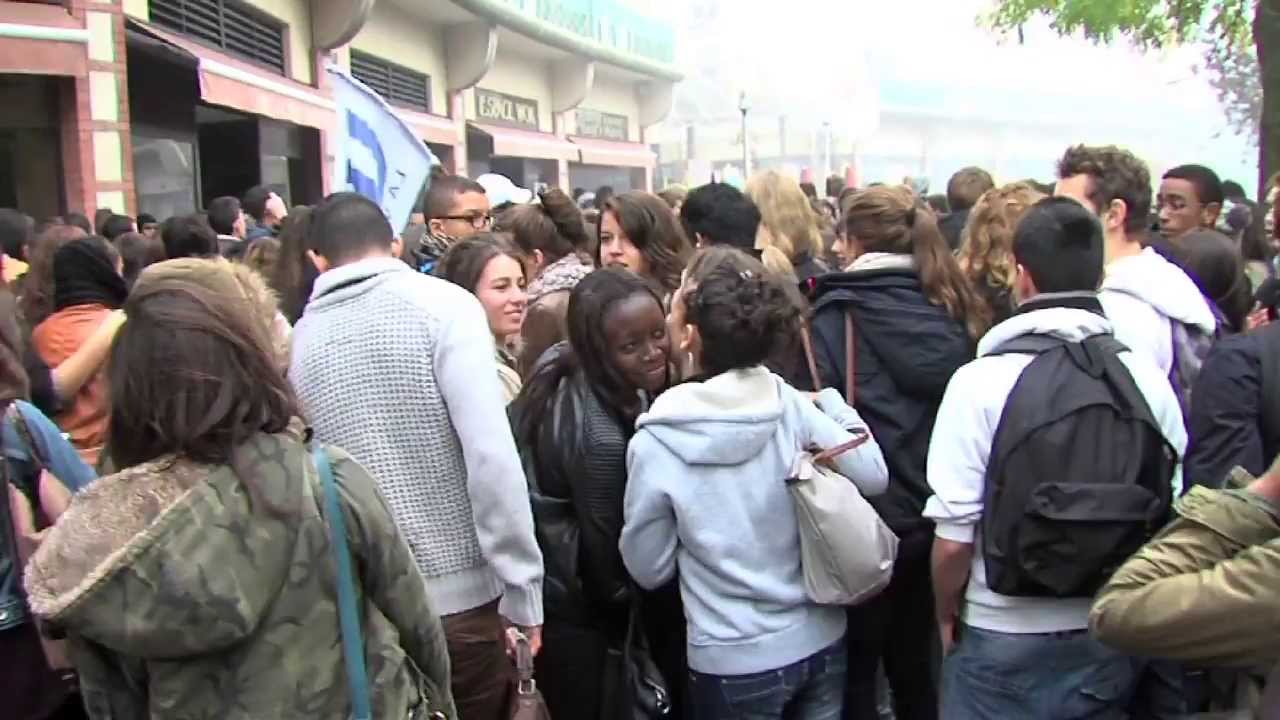 Des lycéens en soutien à Léonarda, expulsée au Kosovo