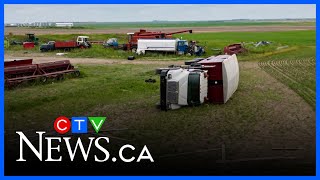 Thunderstorm wreaks havoc on Saskatoon