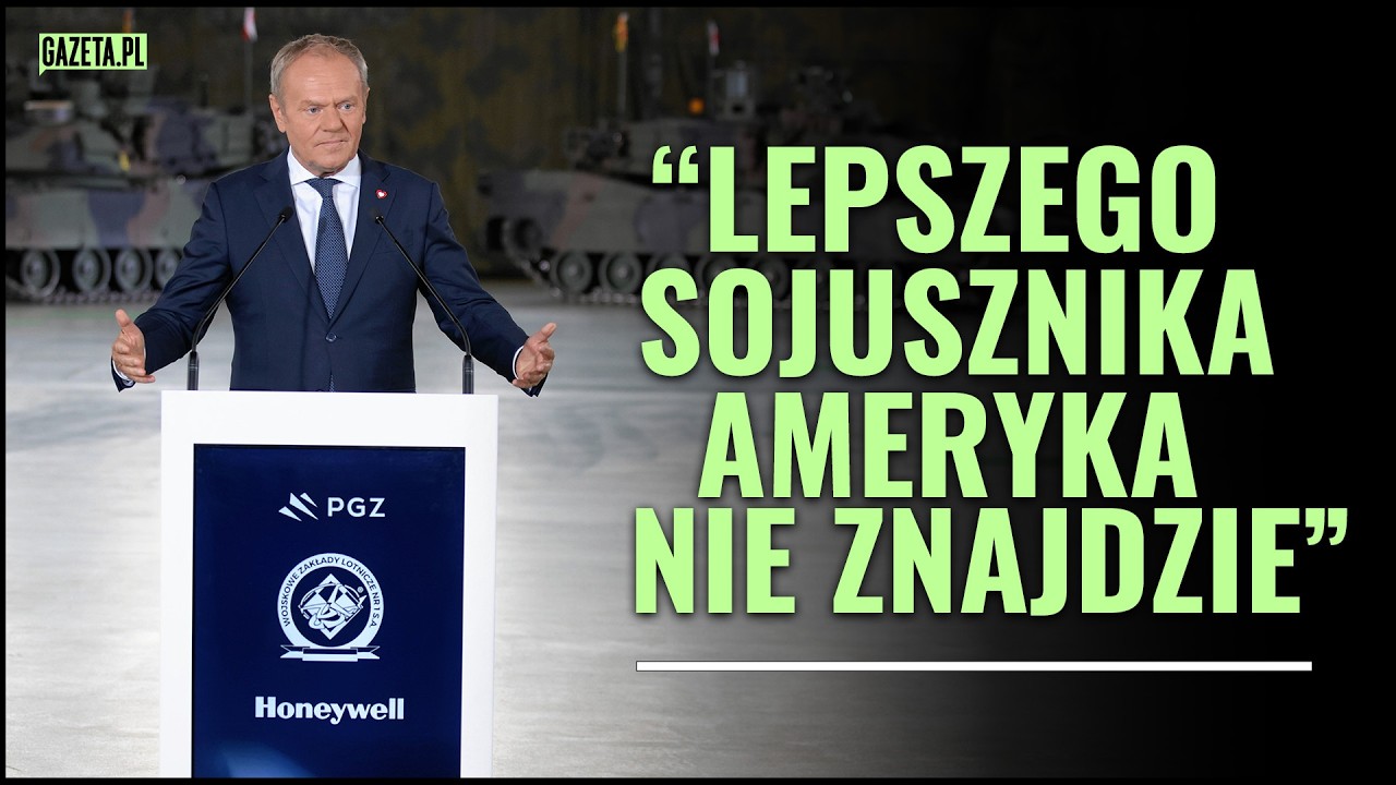Tusk zwrócił się do Amerykanów. "Macie tutaj przyjaciela"