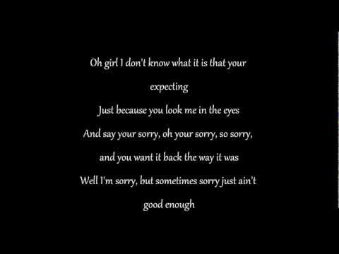 I'm Sorry-Blake Shelton