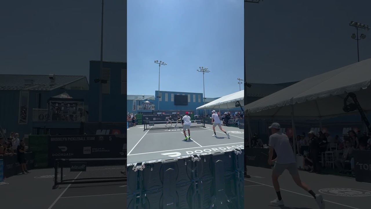 Ben Johns shows us how it’s done 😮‍💨 #mlp #pickleball