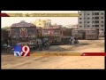 Lorry Owners strike paralyses transport in Telugu States