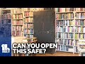 Baltimore bookstore finds big safe, but cant open it