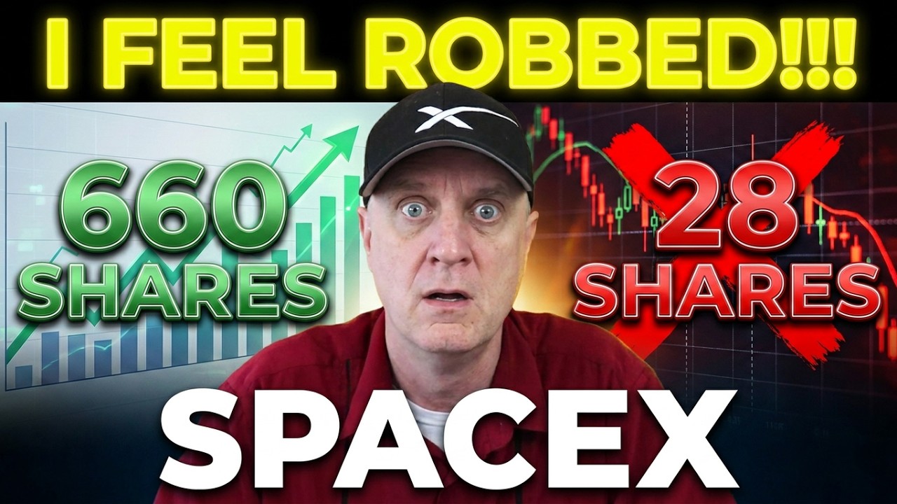 SPACEX IPO 🚨 I FEEL ROBBED 😡 SPCX STOCK PRICE PREDICTION