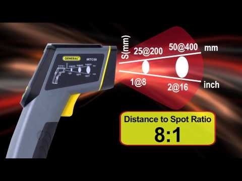  General Tools Infrared Thermometer #IRTC50, -40° to