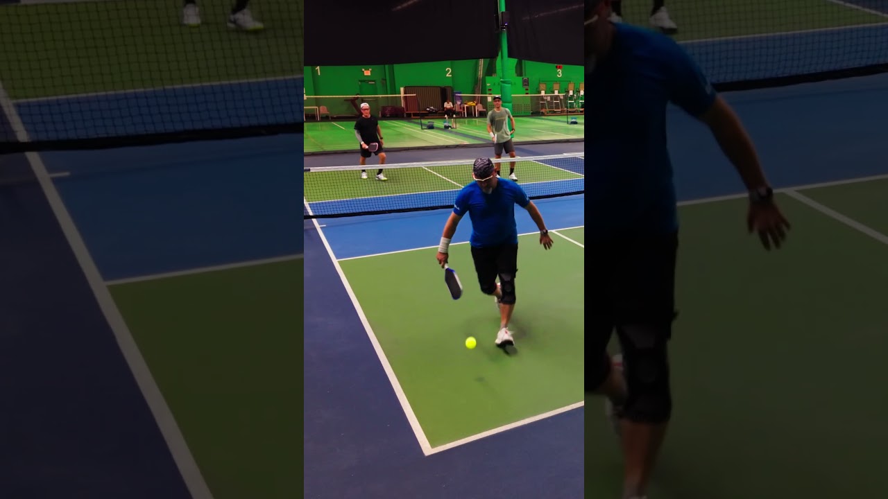 🏴‍☠️The Pirate's Tweener #pickleballhighlights #pickleball #sporthighlights #sports