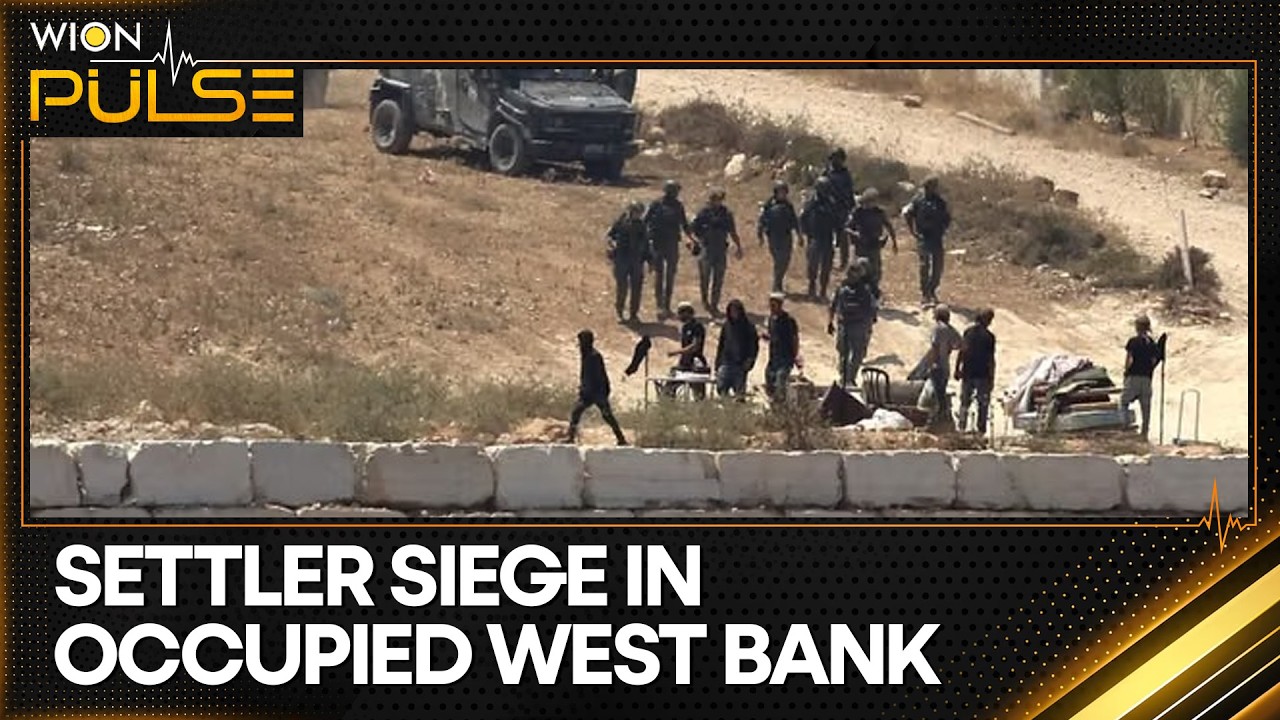 Palestinians Say Israeli Forces Take No Action Against Settlers | WION Pulse