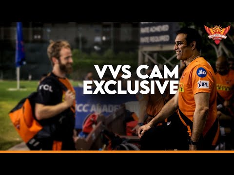 IPL 2020: SRH exclusive practice session- Mentor VVS Laxman wears camera IPL 2020: SRH exclusive practice session- Mentor VVS Laxman wears camera
