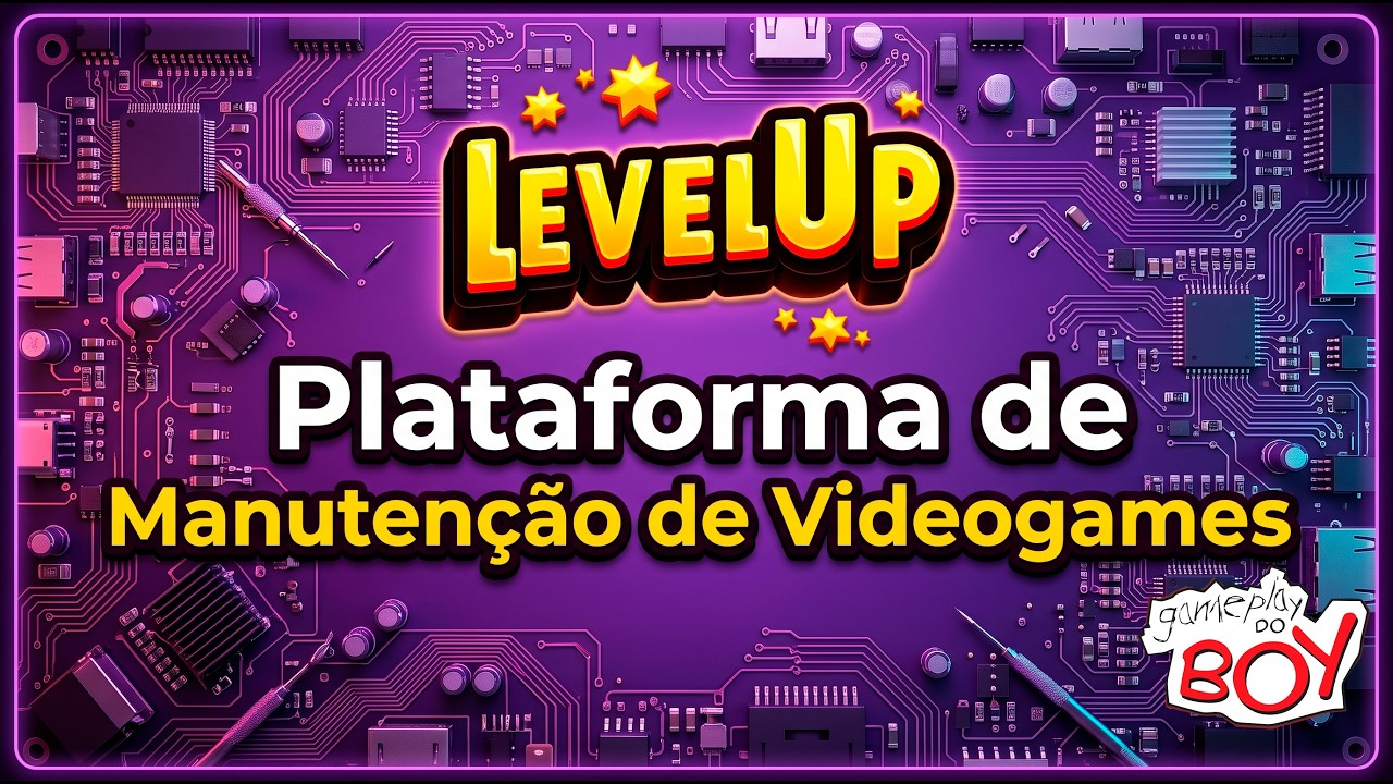 LevelUp - A Melhor Plataforma de Manutenção de Videogames
