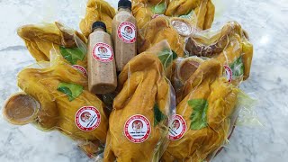 Cách làm gà ủ muối thảo mộc hoa tiêu - công thức kinh doanh