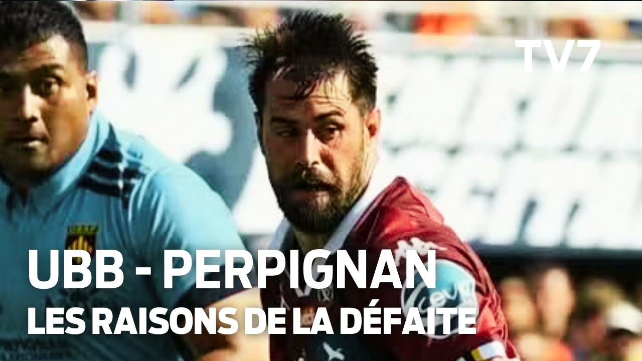 Top 14 : Fébrile en défense et maladroite, l’UBB s’incline lourdement à Perpignan