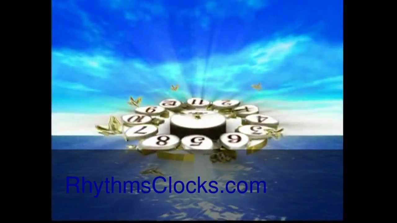 RHYTHM SMALL WORLD CLOCKS SHOWING SERIES - YouTube