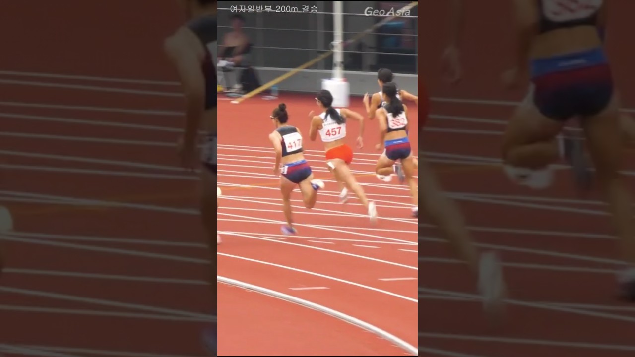 "금빛을 향한 질주" 신현진(포항시청) #athletics #여자육상 #전국체육대회