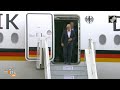 Chancellor of Germany Olaf Scholz arrives in Delhi to attend G20 Summit I News9
