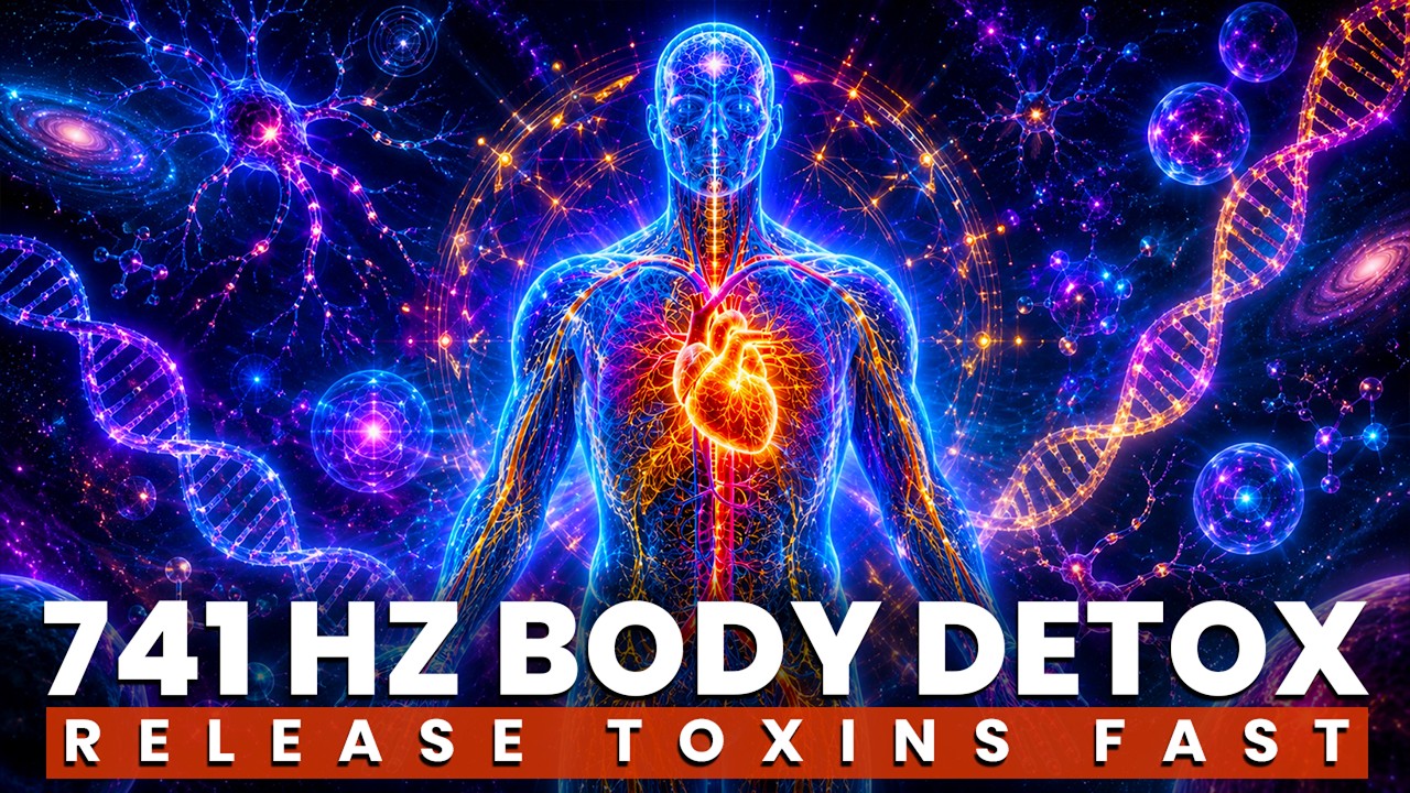 741 Hz Whole Body Detox: Binaural Beats Healing & Toxin Release