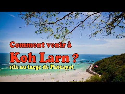 pattaya: comment aller sur l'île de koh larn ?
