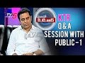 KTR Question & Answer Session with Public