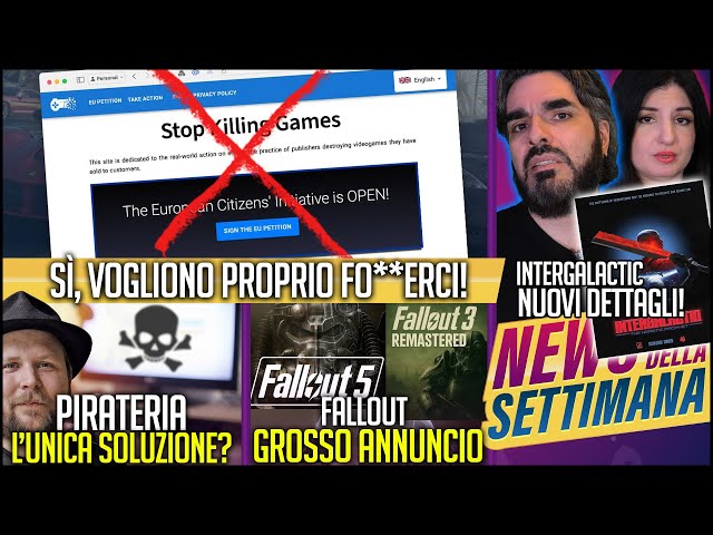 SÌ, VOGLIONO PROPRIO FO**ERCI | SAREMO COSTRETTI A PIRATARE I GIOCHI? | FALLOUT: GROSSO ANNUNCIO!
