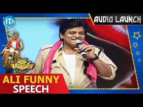 Comedian-Ali-Funny-Speech---Sardaar-Gabbar-Singh-Audio-Launch