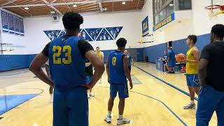 UCLA summer basketball practice video, featuring Donovan Dent