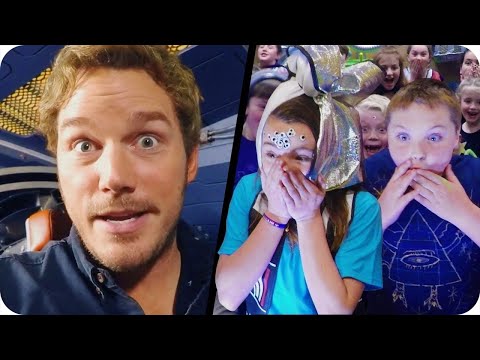 Chris Pratt Surprises Kids from the Set of Guardians of the Galaxy Vol. 2 // Omaze