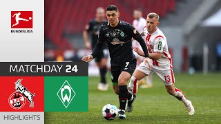 1. FC Köln — SV Werder Bremen | 1-1 | Highlights | Matchday 24 – Bundesliga 2020/21