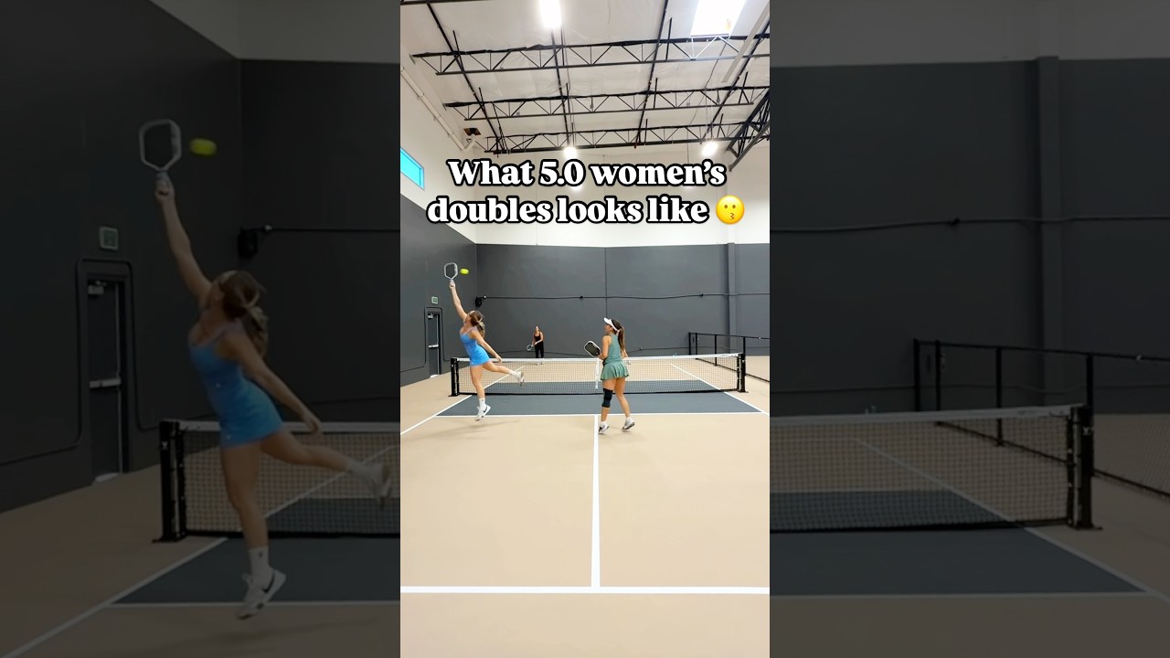 What 5.0 women’s pickleball looks like 💃🏻