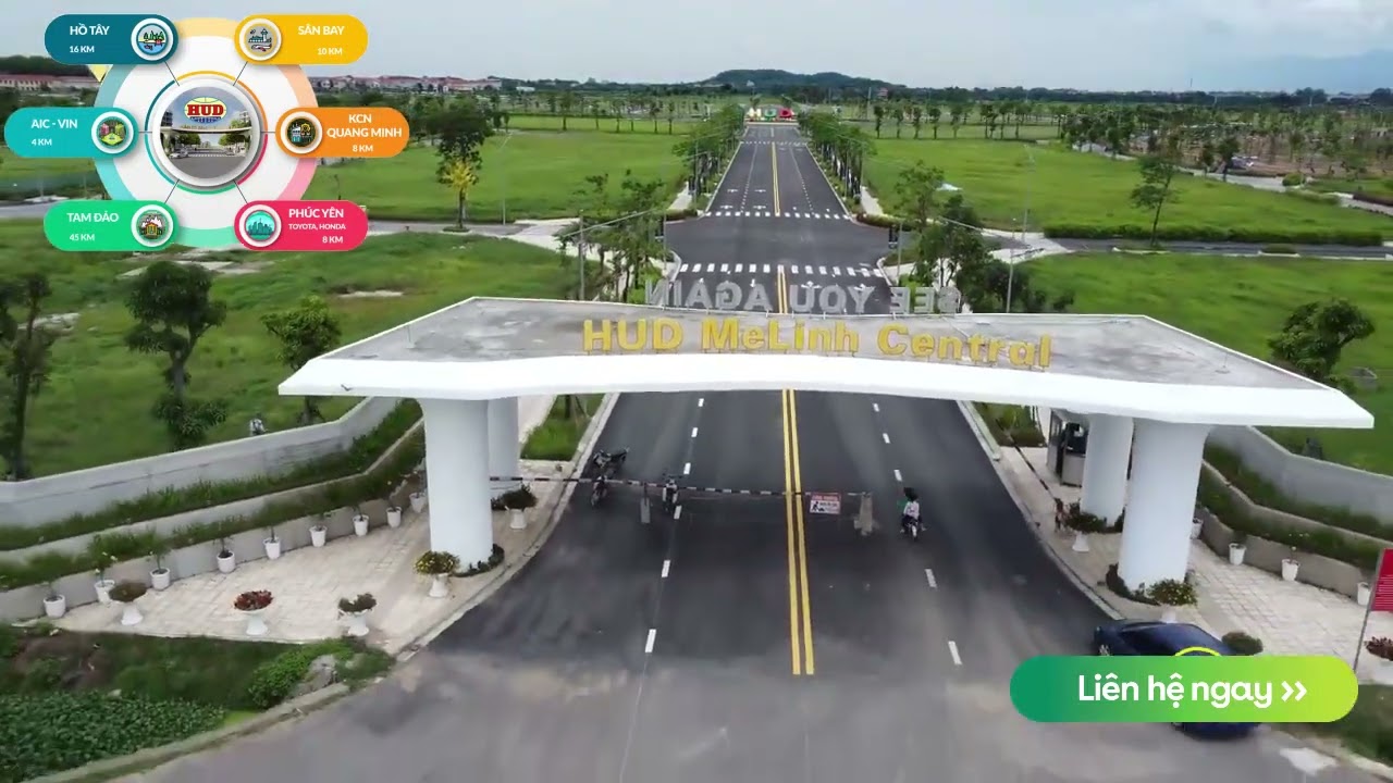 Bảng giá chính thức HUD Mê Linh - vị trí đắc địa nằm trên đường vành đai 4,  gần sân bay Nội Bài