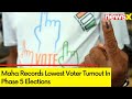 Maha Records Lowest Voter Turnout | Mumbai Records 52% Voter Turnout | 2024 General Elections