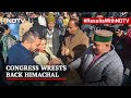Congress Leaders, Workers Celebrate Himachal Win With Sweets, Firecrackers