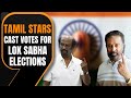 Tamil Cinema Stars Exercise Voting Rights in Lok Sabha Elections 2024 | News9