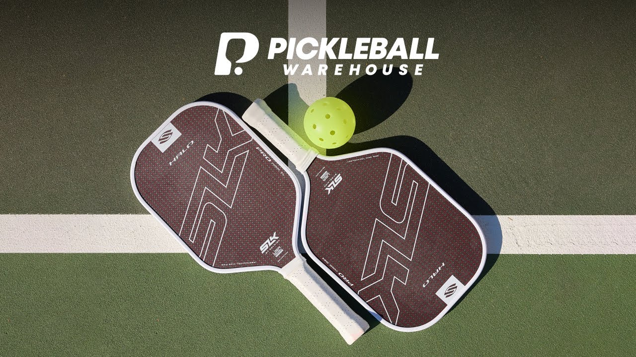 SLK Halo Pro Max & Pro XL Pickleball Paddle Review: Kevlar & Carbon Fiber weave